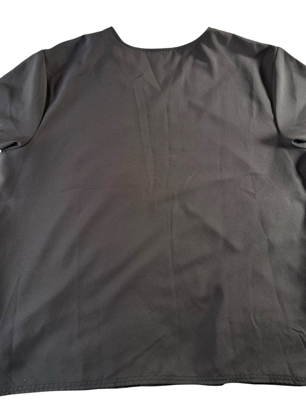 Scrubstar Black V-Neck Short Sleeve Medical Scrub Top 2XL - Picture 11 of 13